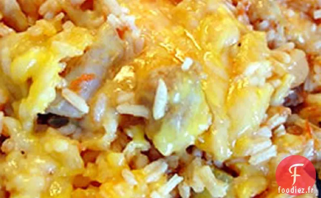 Poulet Salé et Riz