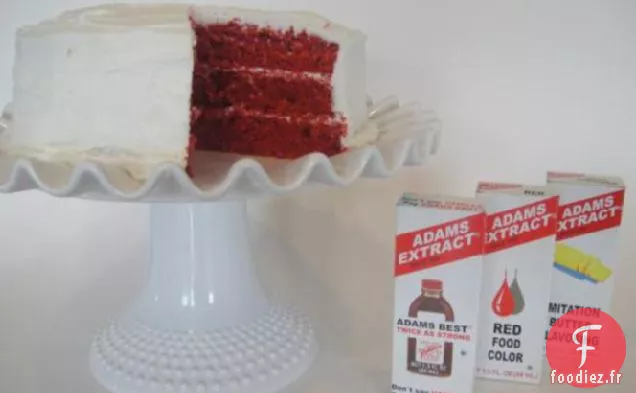 Gâteau de Velours Rouge (de la renommée de la Légende Urbaine)