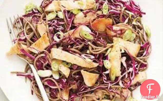 Recette De Salade De Soba Au Poulet Et Au Chou