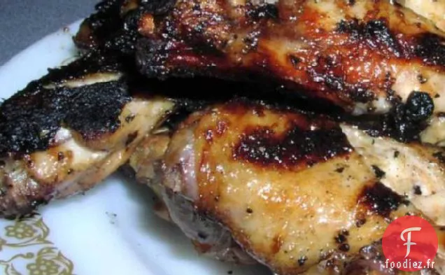Ailes de Poulet Au Gingembre Grillé
