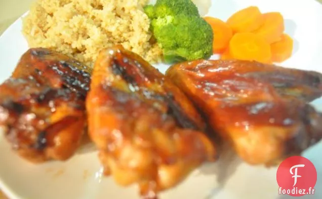 Secouer et cuire les Ailes de Poulet