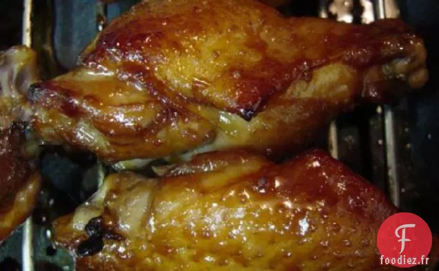 Ailes de Poulet Au Miel Et au Soja