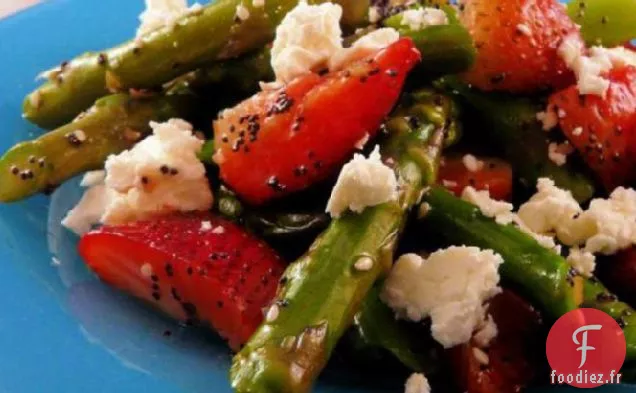 Salade d'Asperges et de Fraises