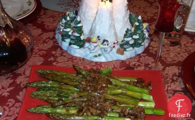 Asperges à l'Huile d'Olive et Herbes