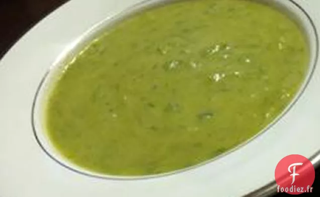 Soupe Épicée à la Crème d'Asperges