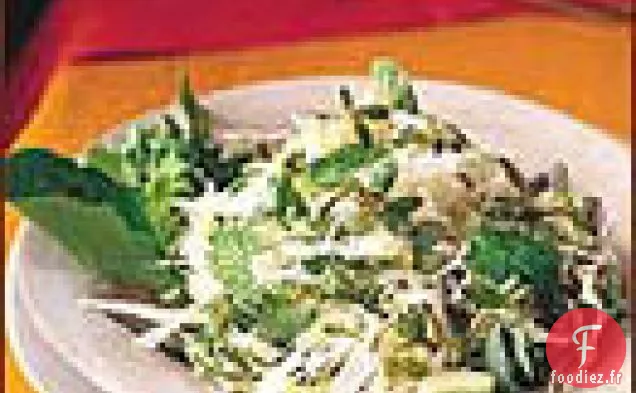 Salade de Pourpier aux Petits Légumes Verts et au Chou