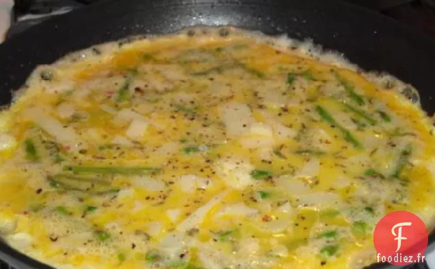 Frittata aux Asperges