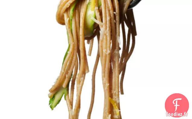 Spaghetti aux Asperges et au Citron