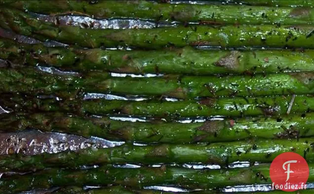 Asperges Rôties Au Parmesan de Contessa Aux Pieds Nus