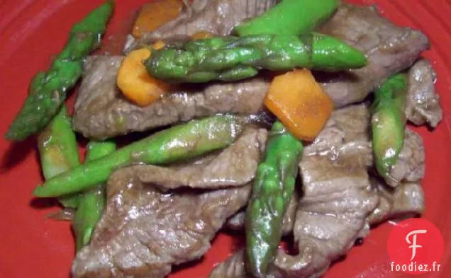 Boeuf Aux Asperges Fraîches