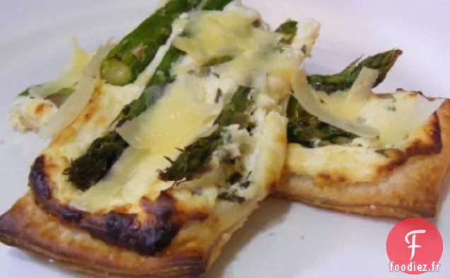 Pâte à la Crème d'Asperges et de Parmesan