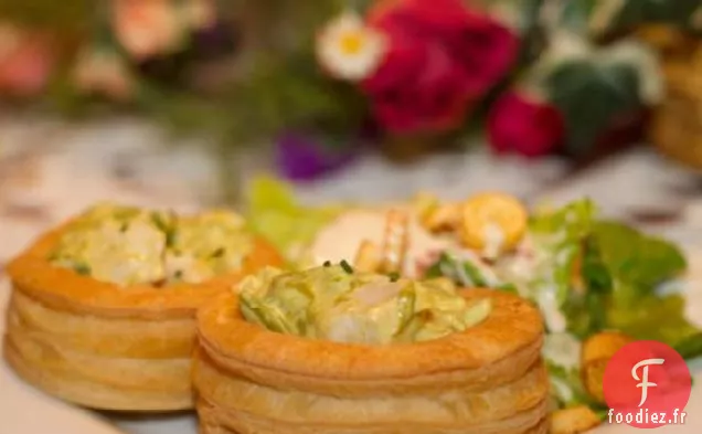 Vol-Au-Vent de Poulet et d'Asperges