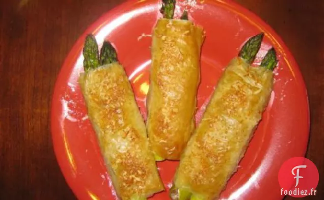 Asperges Enrobées de Phyllo