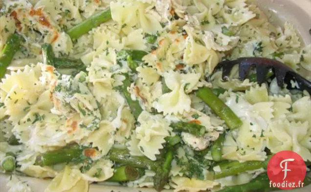 Strates de Jambon, Asperges et Fromage