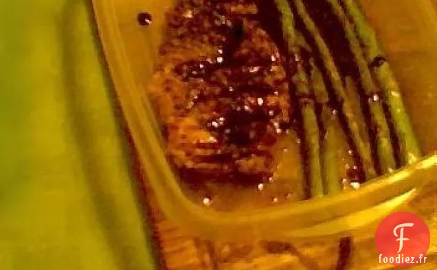 Salsa à la Mangue Sauté de Poulet et Asperges
