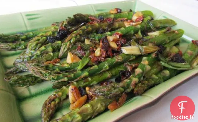Asperges Grillées Avec Vinaigrette Balsamique