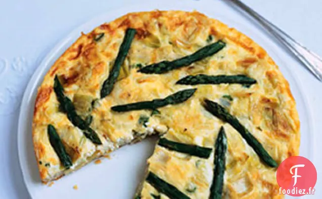 Tarte à la Crème aux Asperges