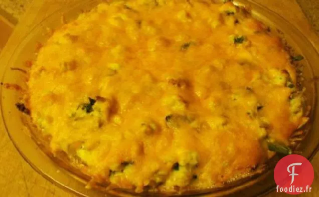 Tarte aux Champignons - Crabe -Asperges