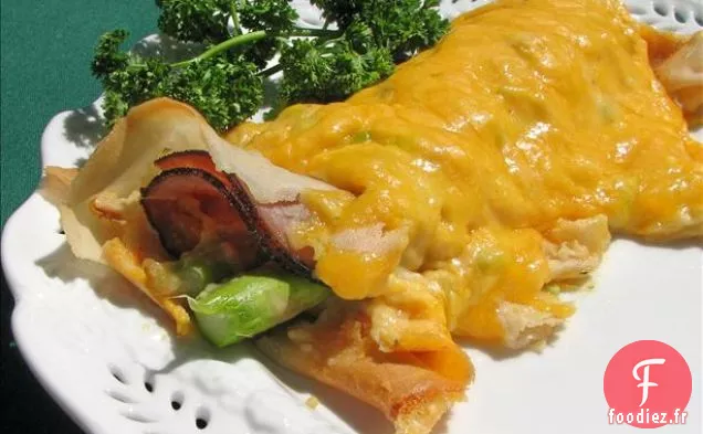 Poulet Au Citron Vert Et Poivre Cuit À La Vapeur Avec Asperges Glacées