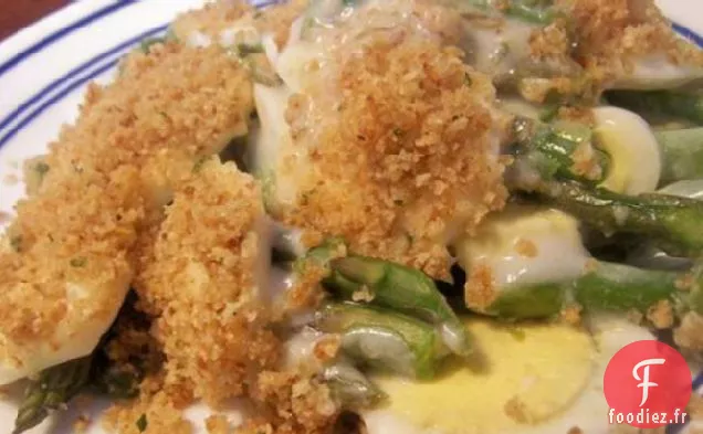 Casserole D'Asperges Fraîches Crémeuses