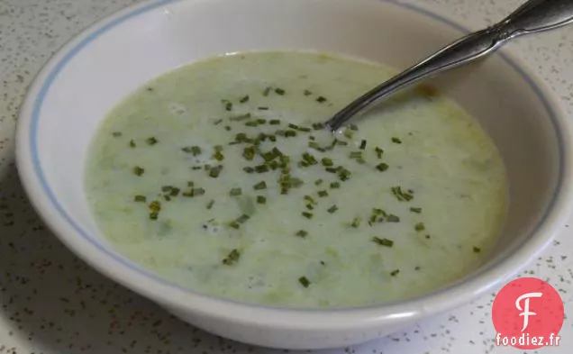 Soupe à la Crème d'Asperges Faible en gras