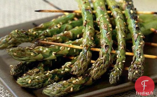 Radeaux d'Asperges Grillées