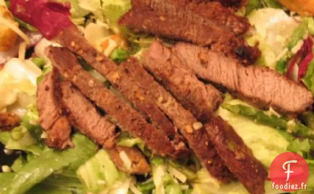 Salade de Steak, Asperges et Pommes de Terre Rouges
