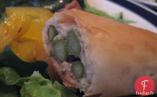 Asperges Rôties Aux Pignons De Pin