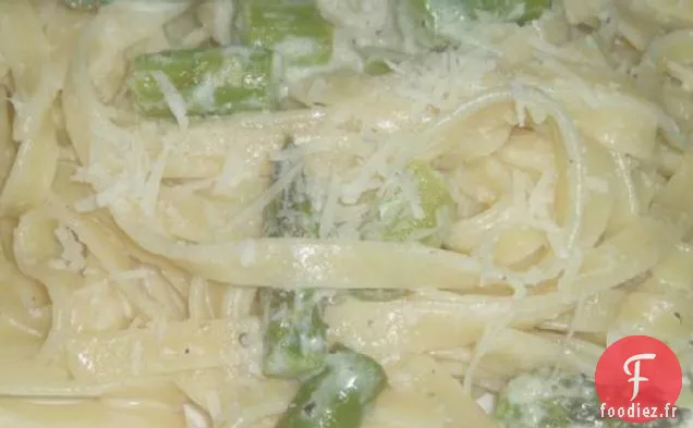 Fettuccine Aux Asperges à la Crème de Citron