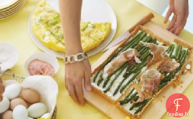 Tarte aux Asperges