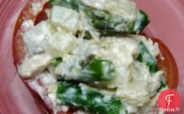 Asperges Cuites À La Vapeur Au Beurre D'Amande