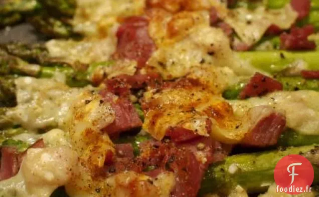 Asperges Rôties À La Pancetta
