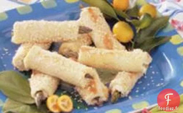 Rouleaux de Sésame aux Asperges