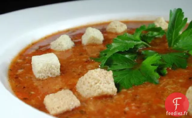 Soupe de Crabe Rose de la Baie de Chesapeake Simple et Facile de la ferme