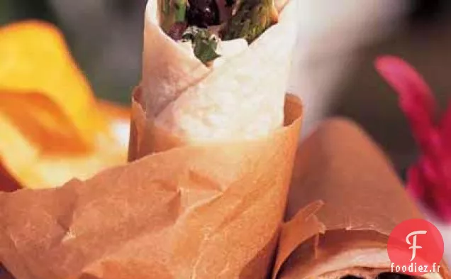 Enveloppements de Mozzarella Fraîche Marinée aux Herbes