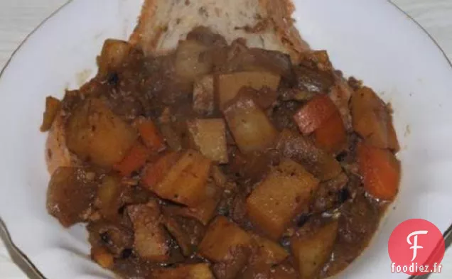 Soupe À la Crème d'Ail Aux Légumes-Racines