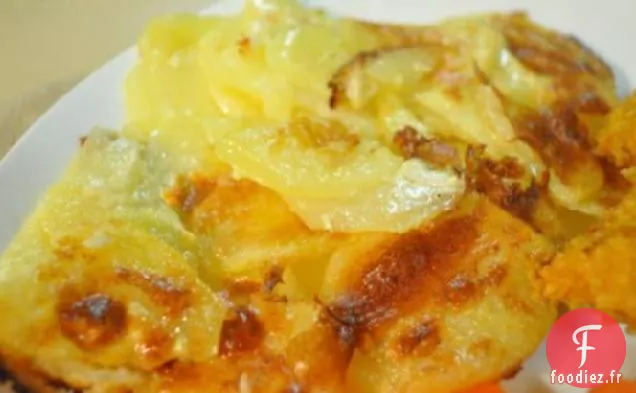 Pommes De Terre À La Crème À L'Ail