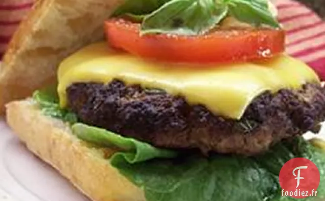Burgers au Basilic