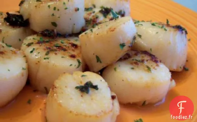Coquilles St Jacques à La Provençale - Coquilles Saint-Jacques À L'Ail