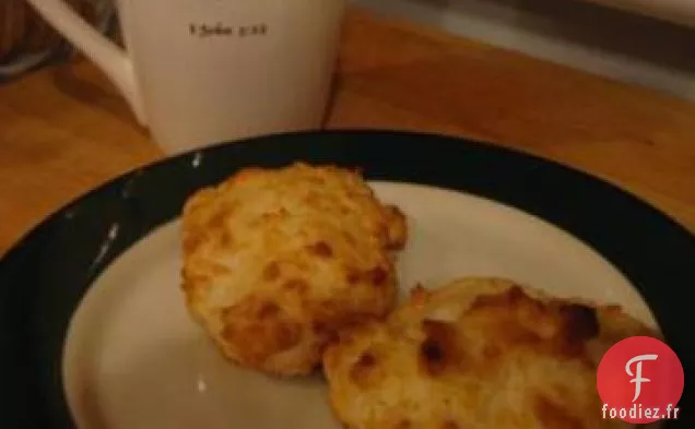 Biscuits à l'Ail au Fromage Réduit en Gras