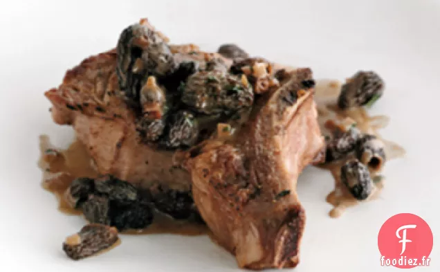 Côte de Veau Rôtie aux Morilles