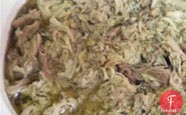 Porc Effiloché à la Mijoteuse Facile