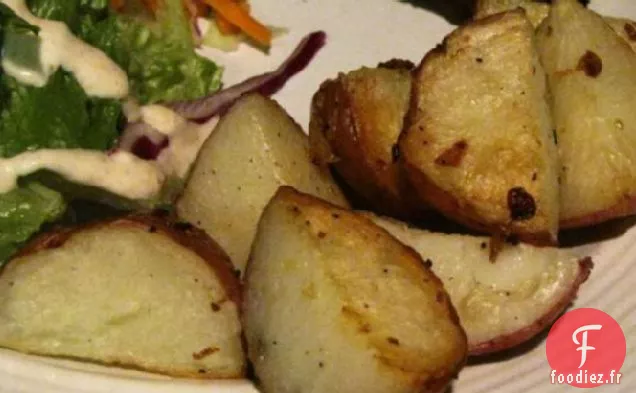 Pommes de Terre Croustillantes à l'Ail Et au Citron