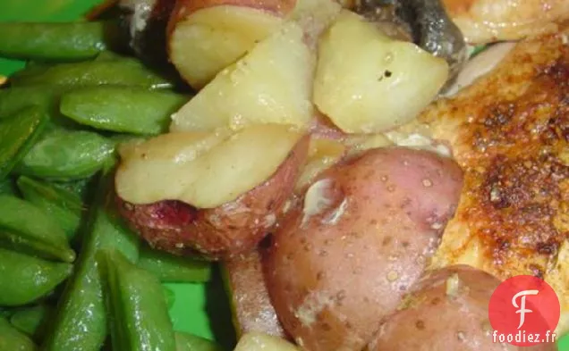 Poulet À L'Ail De 30 Minutes Avec Pommes De Terre