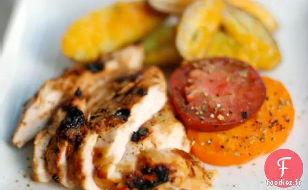 Poulet au Citron Vert du Sud-Ouest avec Sauce Chili Ancho