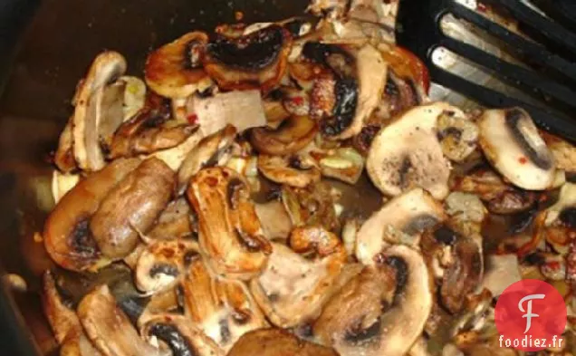 Champignons Grillés à l'Ail