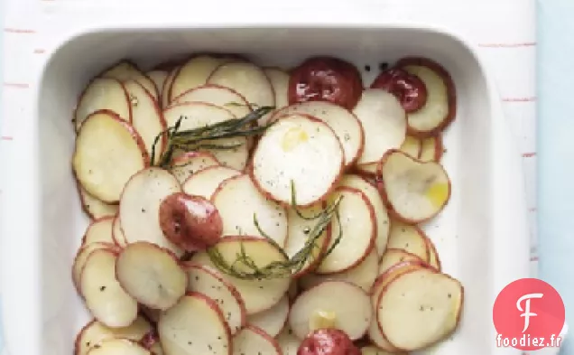 Pommes de Terre au Romarin et à l'Ail De 15 Minutes