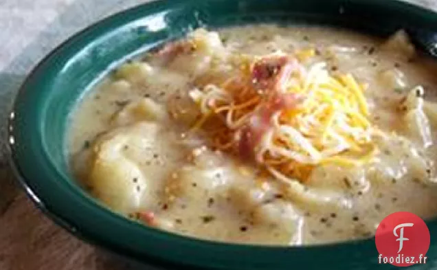 Soupe de Pommes De Terre Au Four