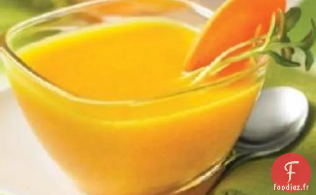 Soupe Aux Carottes Végétaliennes