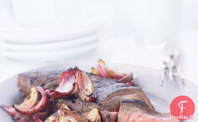 Grillade London Marinée au Balsamique et aux Oignons Rouges